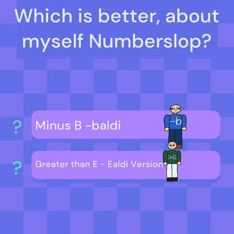 Point Pressed Tapping Numberslop! by @MegaLilSquid