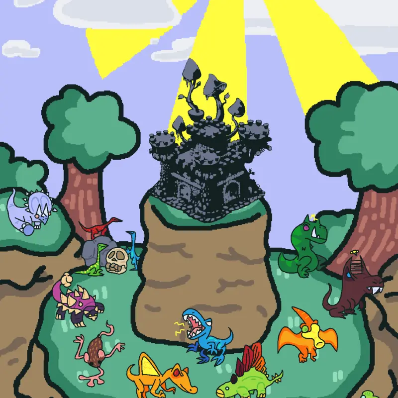 Prehistoric Island by @CastleEvents