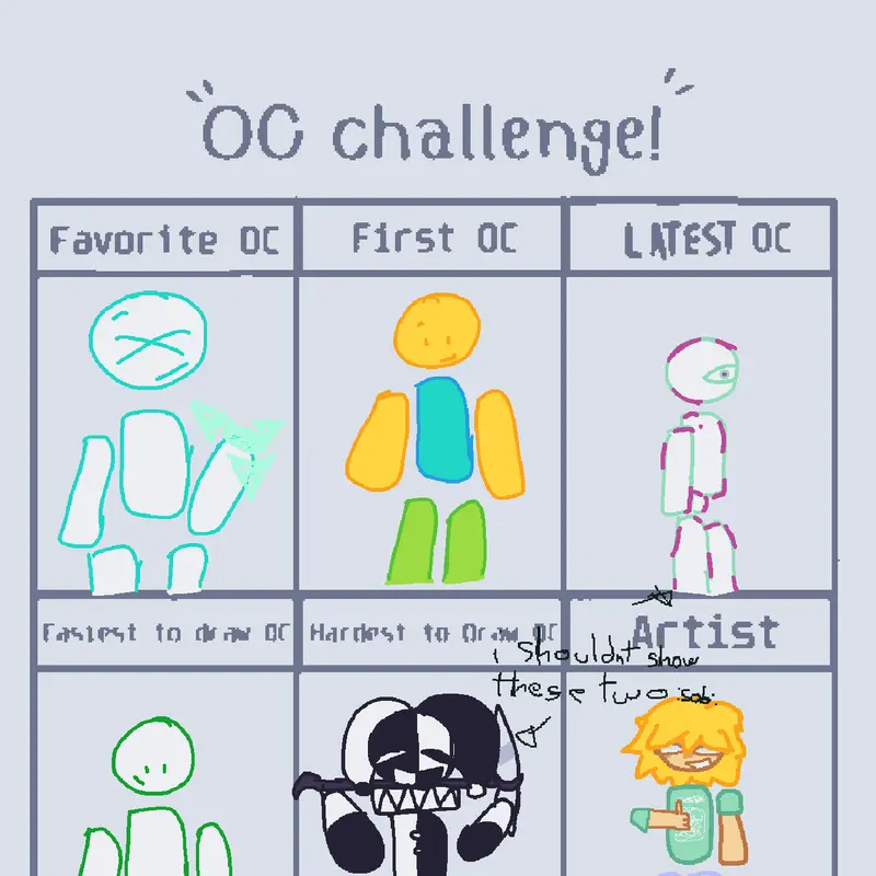oc thing yayy (and two more ocs) by @TheOriginal_Oreo