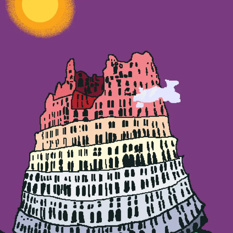 Tower of babel with no robux by @SashadashianBrother