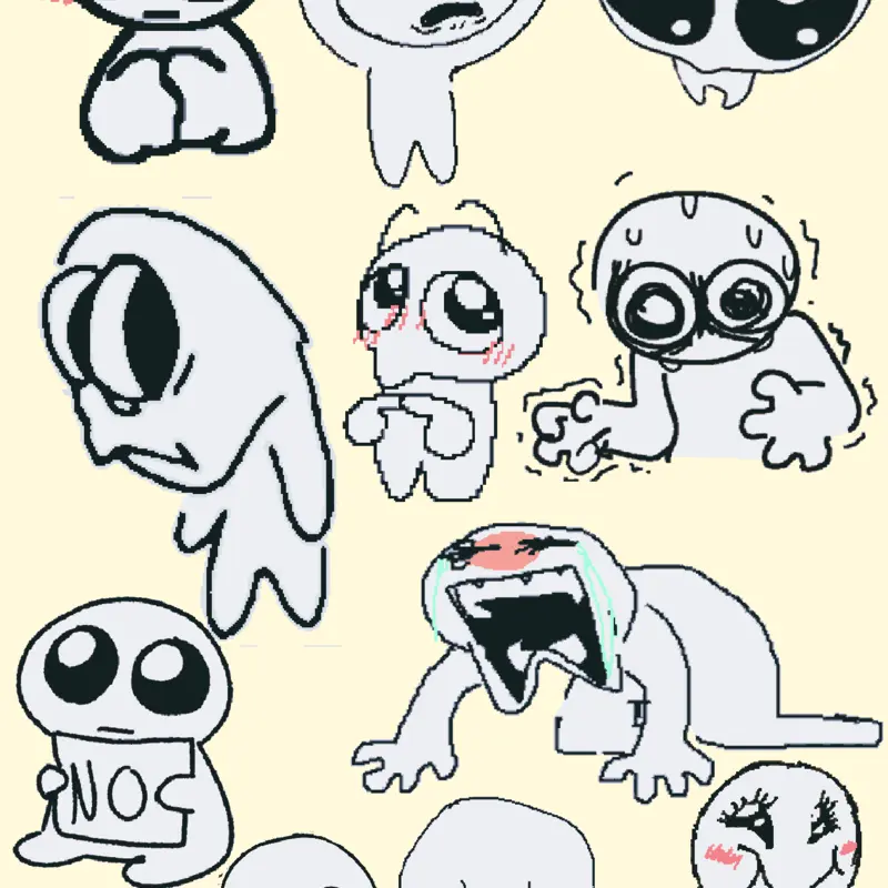 Free lil guys! No need to give credit! by @Lunar_decks
