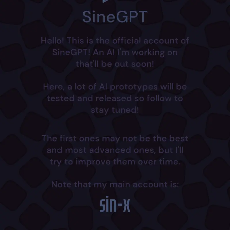 SineGPT Intro! by @SineGPT
