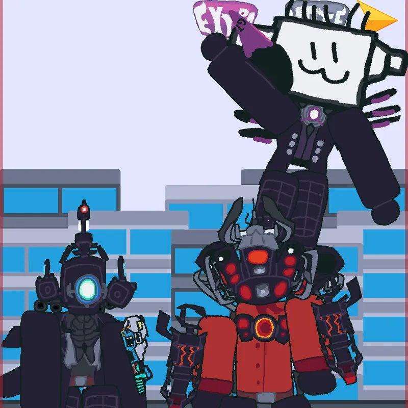 Titan TV man by @chay05