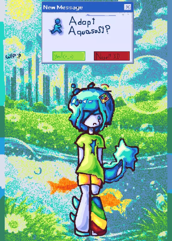 Take care of me!! by @aquasoft