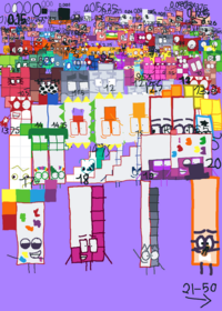 Numberblocks band 0- infinity