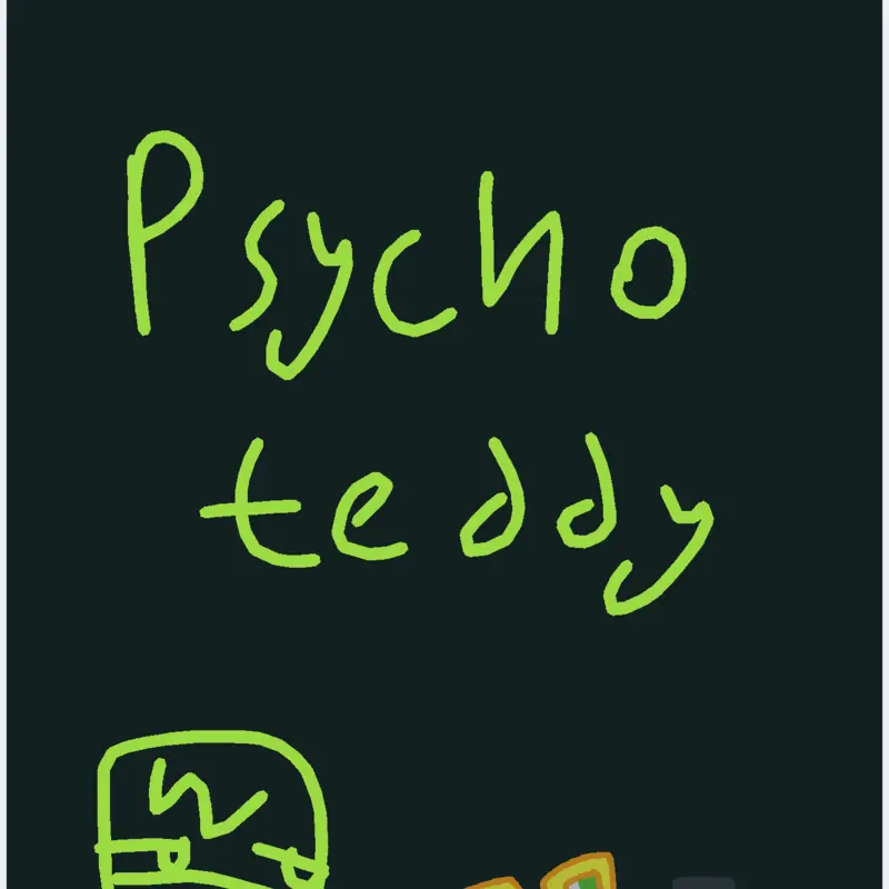 Pyscho teddy by @Thatmob-_-