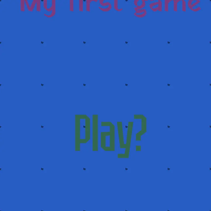 Game by @keandre