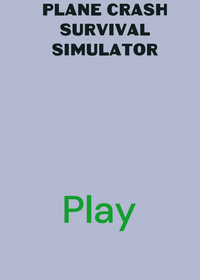 Plane crash survival simulator