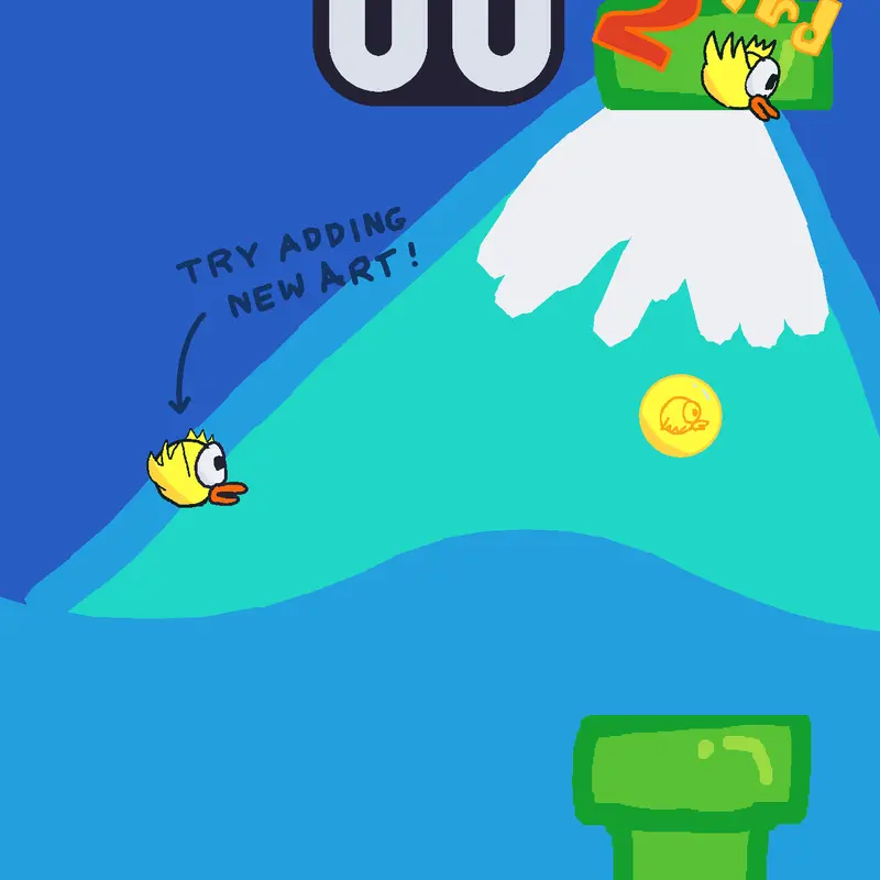 Flappy bird 2 by @ThiagoCalvo