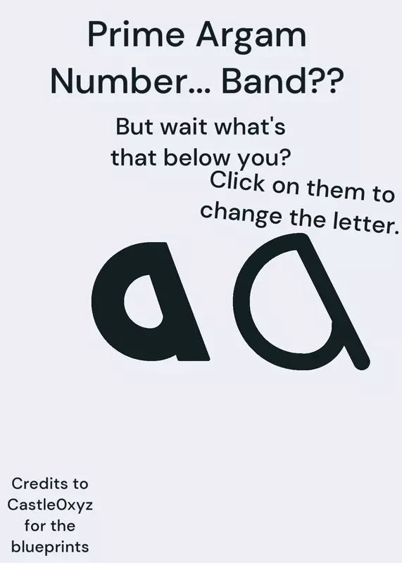 Prime Argam Number Band 2 [NEW!!] by @Andrea2