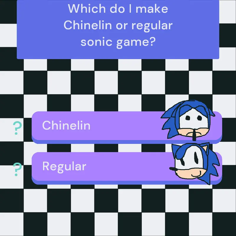 Chinelin or siknik.  (Sonic) by @spoonbuh