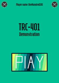TRC-401 Demonstration