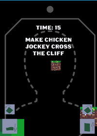 Make chicken jockey Cross the Cliff (beta)