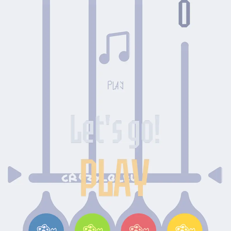 Music game! by @CR4S7G1RLL