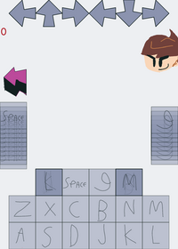 6 keys Spam chart control #