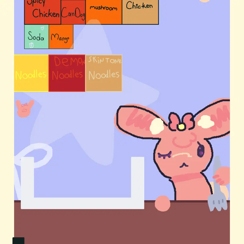 is pinki mukbang by @-_pinki_XD_-