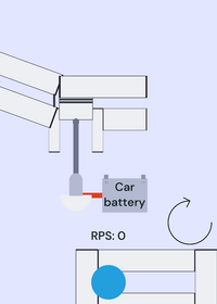 Car engine cylinder 3