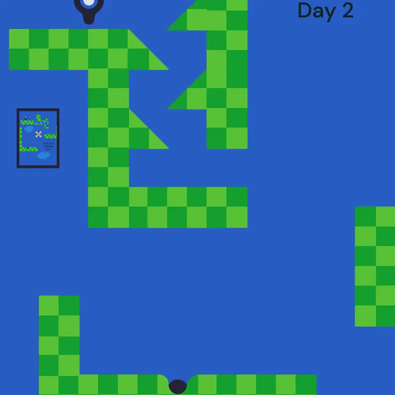 Daily Golf Chalenge Day 2 by @Hinlord123