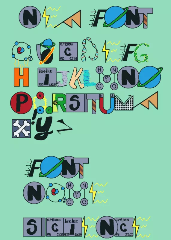 A is for Atom by @Silicon_The_14th_Element