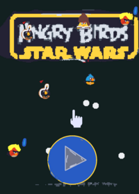 Angry birds star war Epik level