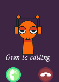 Oren is calling | credits to @blurie_official