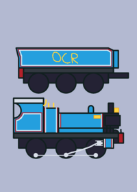 Here's my oc @clacking_carriages