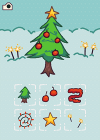 but with a christmas tree