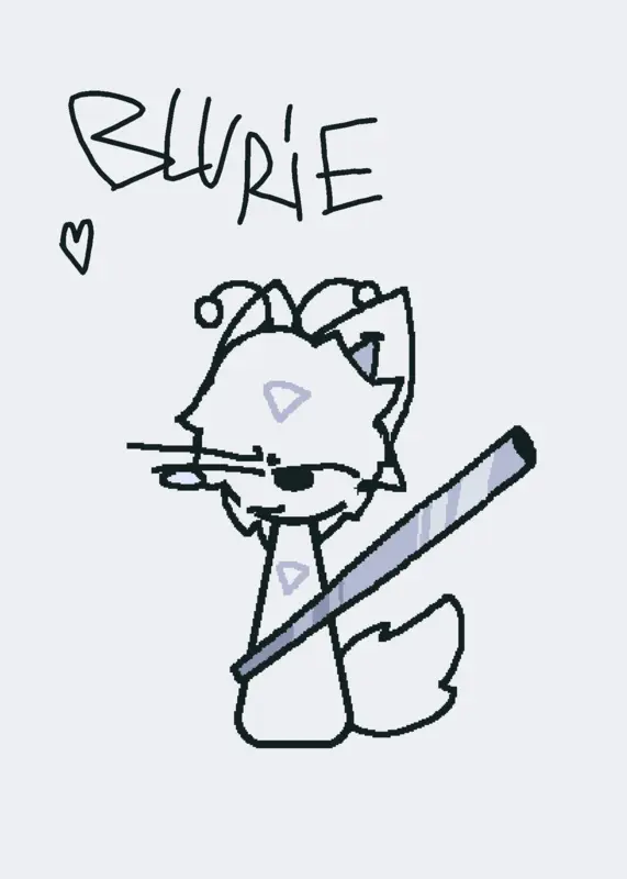 Blurie by @Noobandstickman