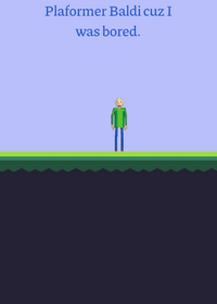 Platformer Baldi test