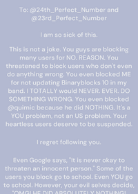 message