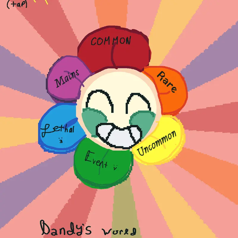 Dandy’s world dress up by @IlovemycatslolARGH