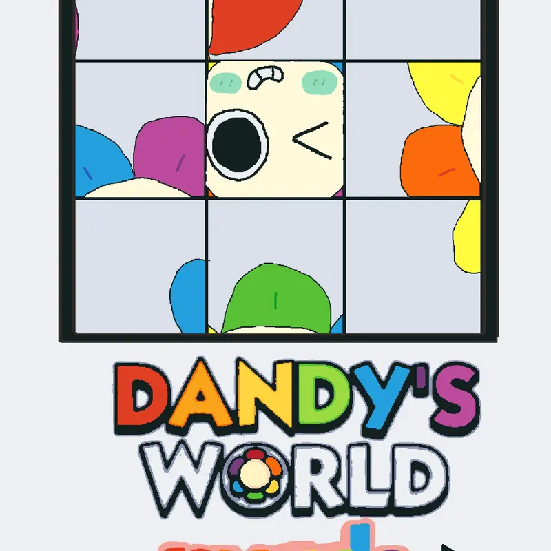 Dandys World Puzzle by @Grace_Creates
