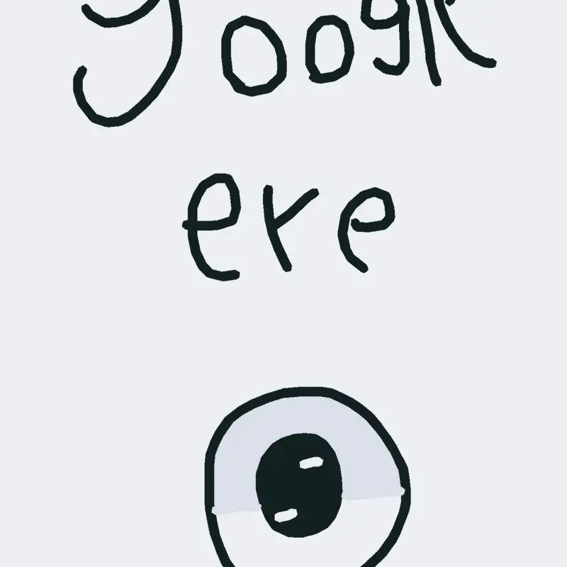 Googly eye by @kitty_catxX