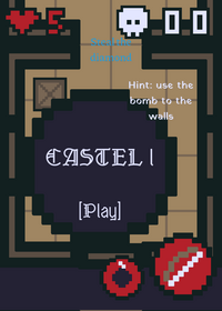 STORY: you found a castle you go in..