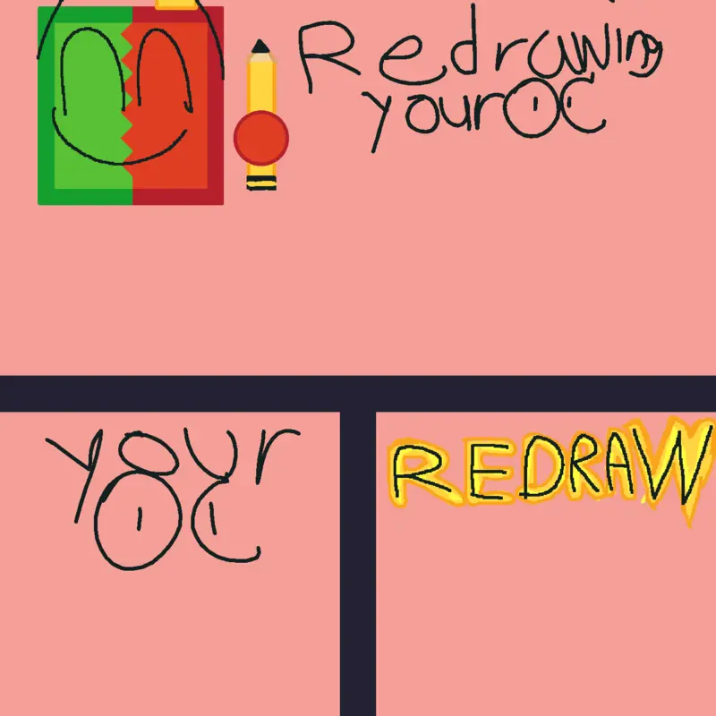 Redrawing your oc by @New_Andrei-Cube_2