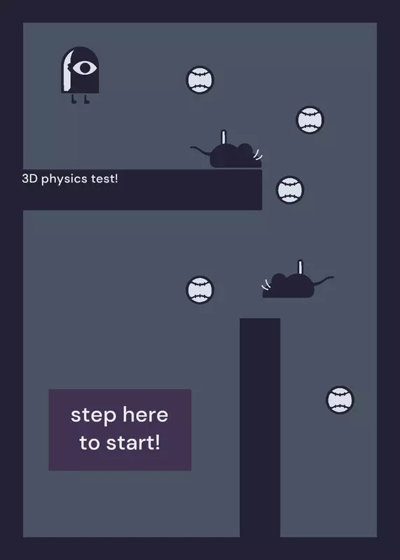 3D PHYSICS! by @H3xator