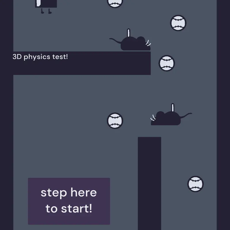 3D PHYSICS! by @H3xator