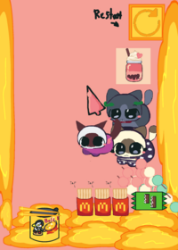 Vampire myan and chocolate kitten!❤️