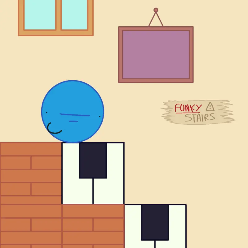 Woah look at these funky stairs by @CYN_TH3_S0LV3R_CYN3SS4
