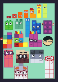 Numberblocks 0.5-10