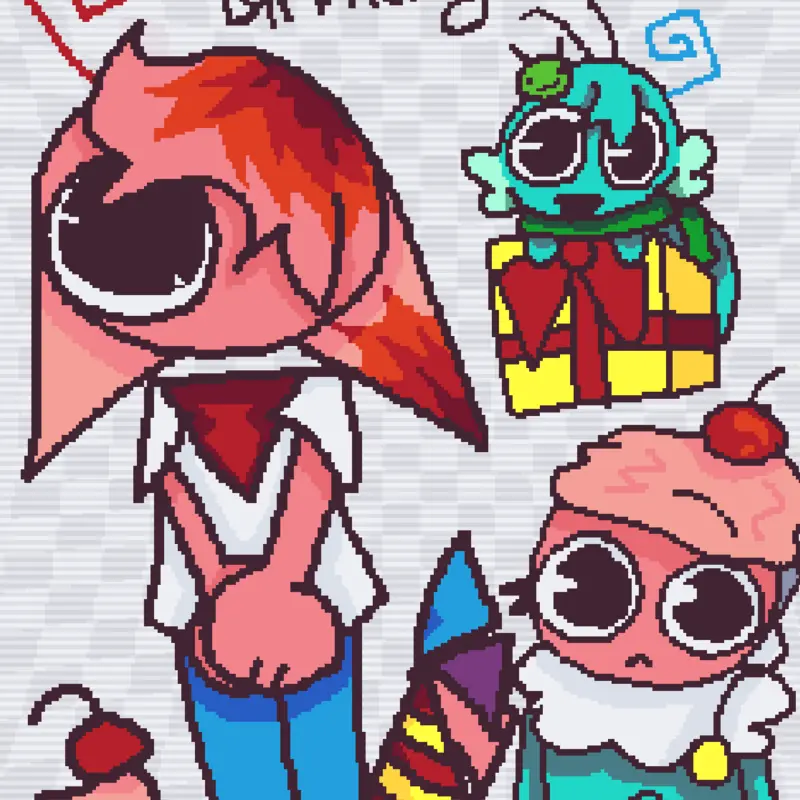 hbd twin have my contest submission by @-cheezcake-creator-