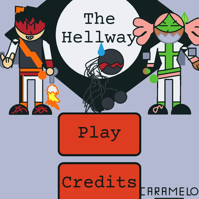 The Hellway by @Caramelogames