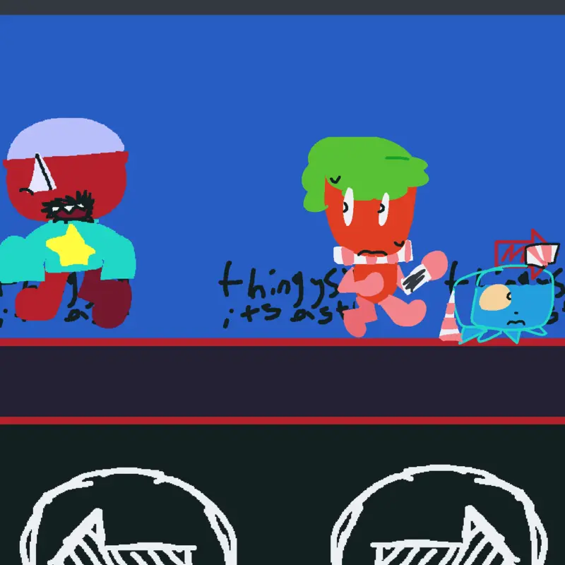 Dandy’s world sweet blood by @blueberrs
