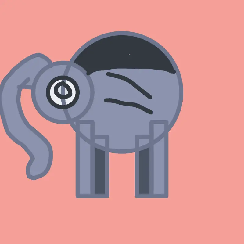 Check out me elephant by @humanoidhuman345