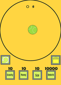 a simple game about bouncing balls