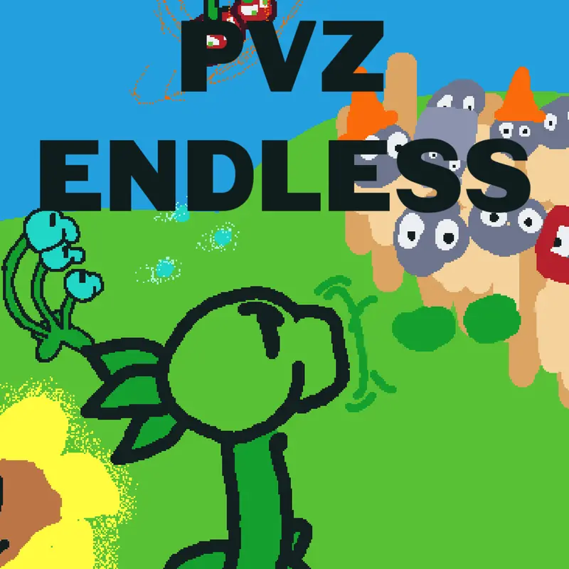 Plants VS. Zombies Endless by @Breadcat52