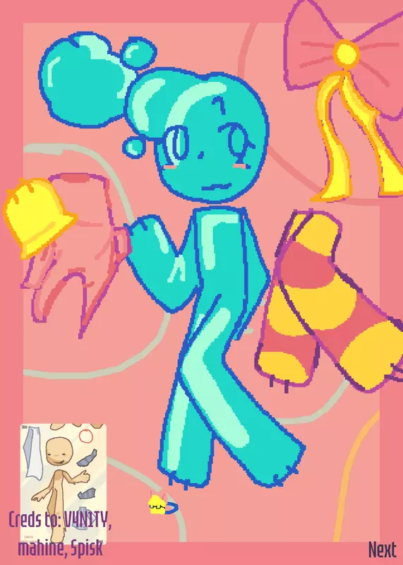Dressup the toons by @tiayatta