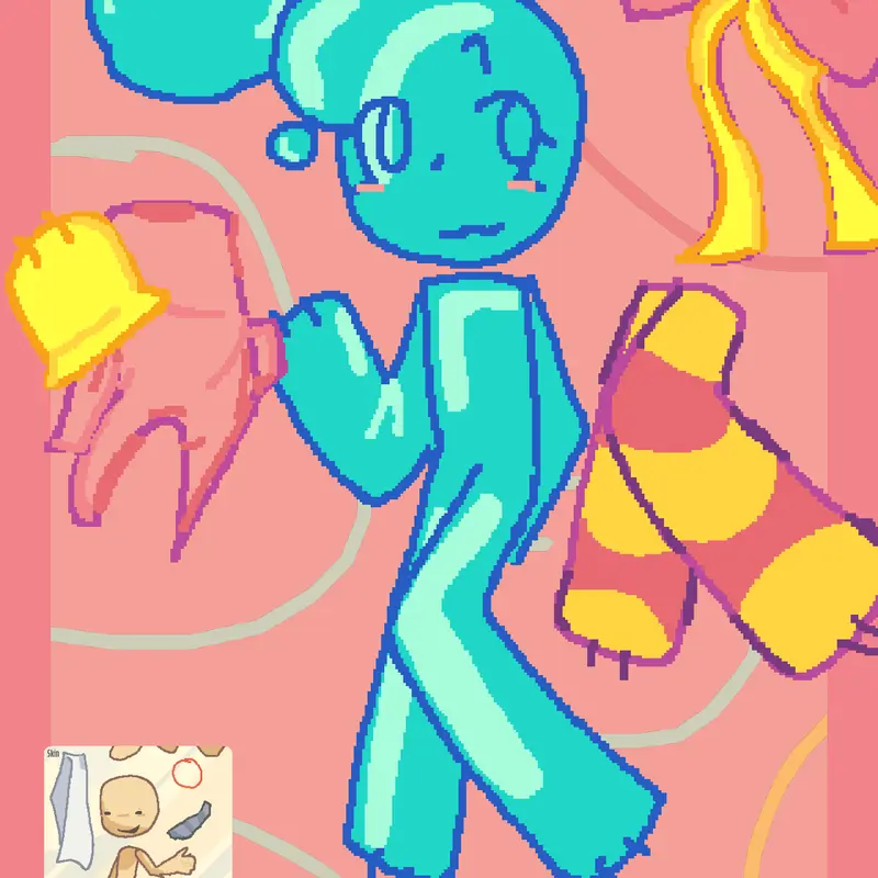 Dressup the toons by @tiayatta