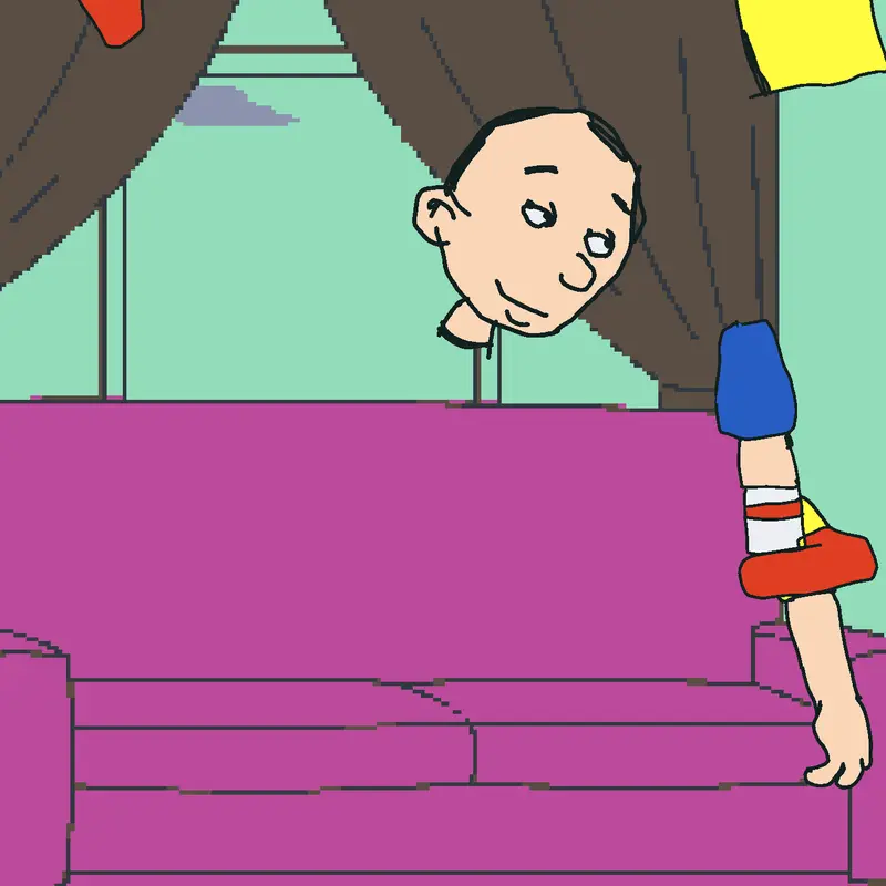 caillou got grounded alot that became ra by @cyan_tom