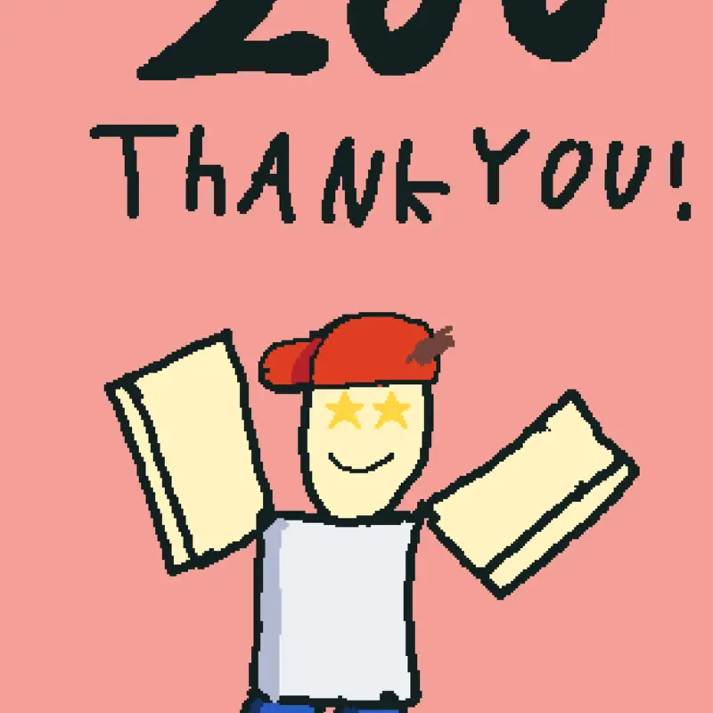 200 followers thank you! by @Robin337x